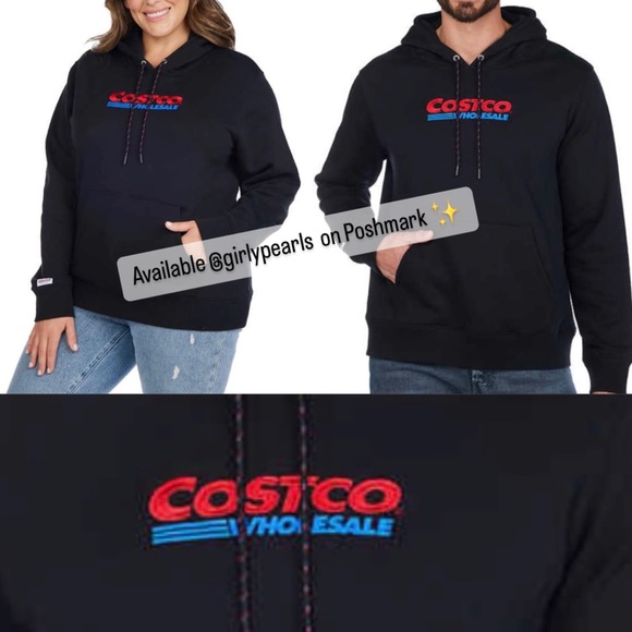 Kirkland Signature Unisex Costco Wholesale Logo Hoodie Sweatshirt NEW - Picture 3 of 11